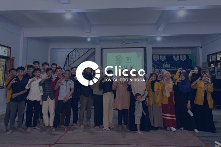 Clicco Niroga: Menebar Cinta, Bahagia, Dan Berbagi Llmu Untuk Membantu Sesama